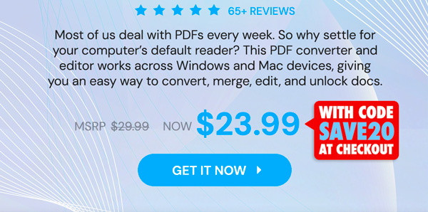 PDF Converter Pro: Lifetime License