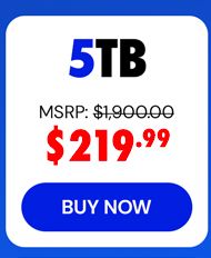 Internxt Cloud Storage: Lifetime Subscription (5TB Plan)