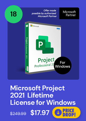 Microsoft Project 2021 Professional: Lifetime License for Windows