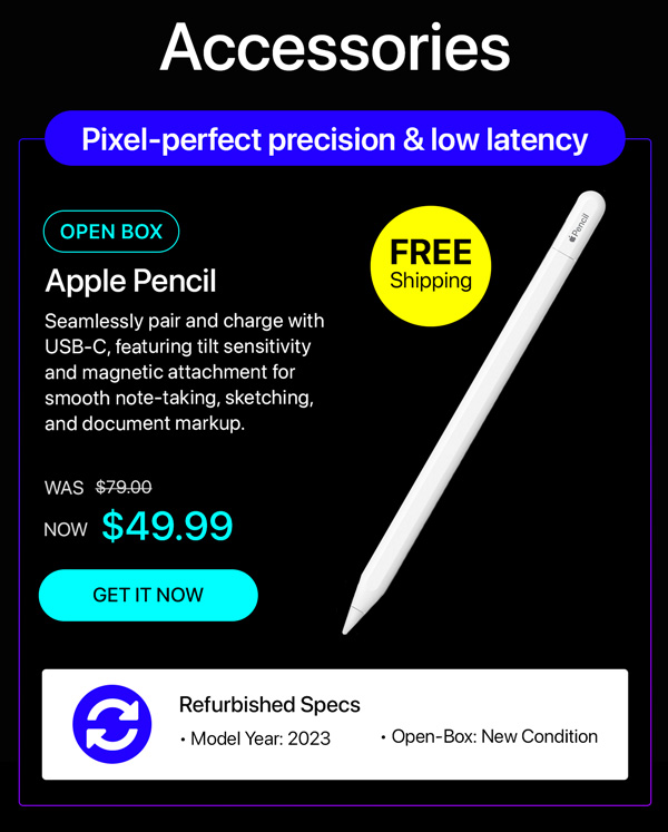 Apple Pencil (USB-C) MUWA3AM/A (New - Open Box)