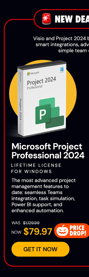 Microsoft Project Professional 2024: Lifetime License for Windows