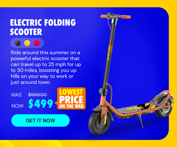 Electric Folding Scooter - 500W