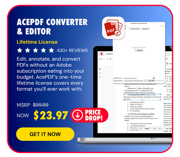 AcePDF Converter & Editor: Lifetime License