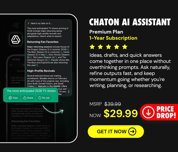 ChatOn AI Assistant Premium Plan: 1-Year Subscription