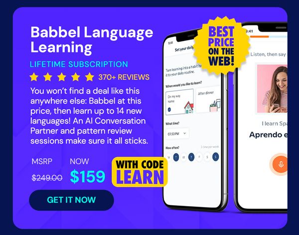 Babbel Language Learning: Lifetime Subscription (All Languages)