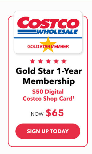 Costco Gold star 1-Year Membership
