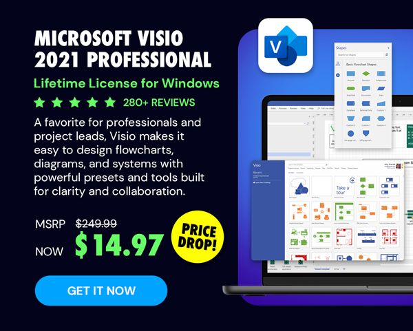 Microsoft Visio 2021 Professional: Lifetime License for Windows