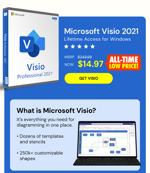 Microsoft Visio 2021 Professional (PC)