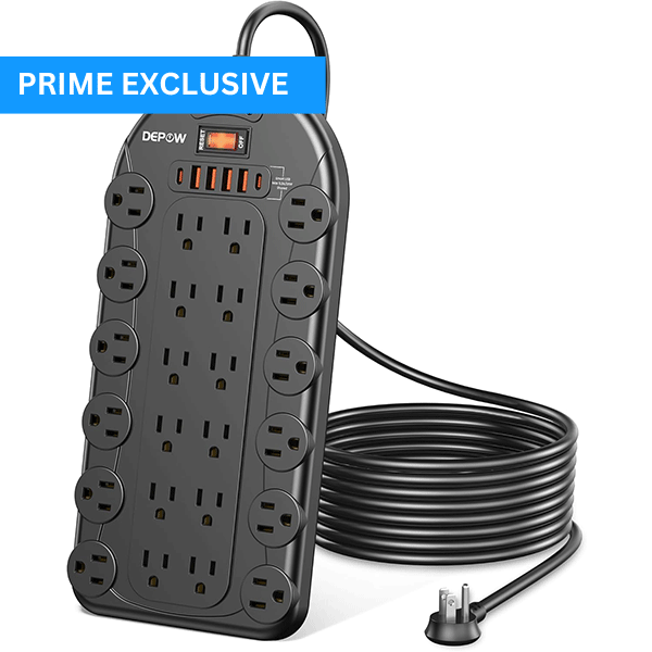 24-Outlet Surge Protector