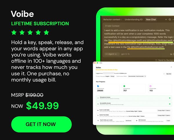 Voibe Lifetime Subscription