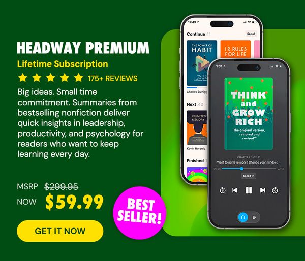 Headway Premium: Lifetime Subscription