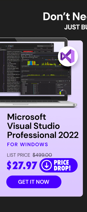 Microsoft Visual Studio Professional 2022 for Windows