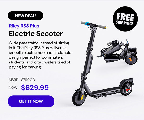 Riley RS3 Plus Electric Scooter