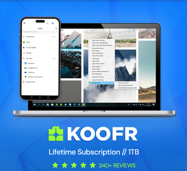 Koofr Cloud Storage: Lifetime Subscription (1TB)