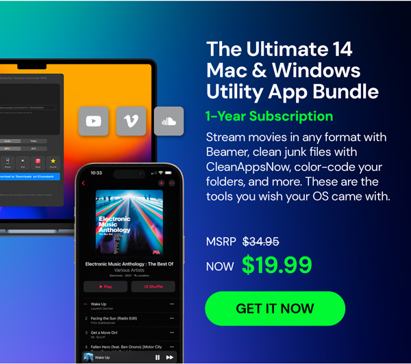 The Ultimate 14 Mac & Windows Utility App Bundle: 1 Year Subscription