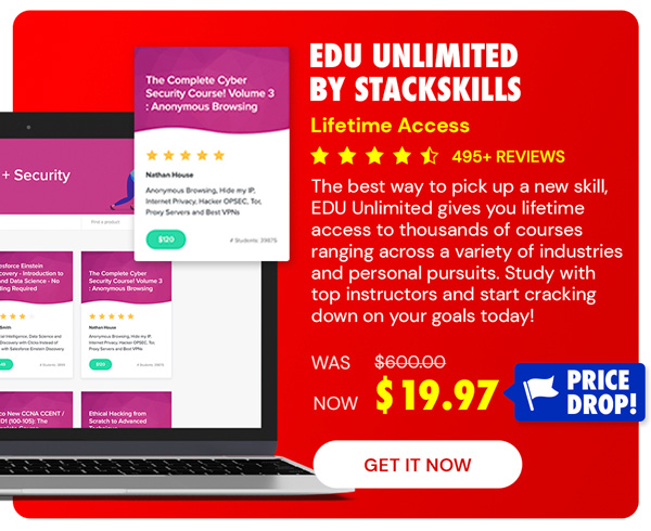 EDU Unlimited by StackSkills: Lifetime Access