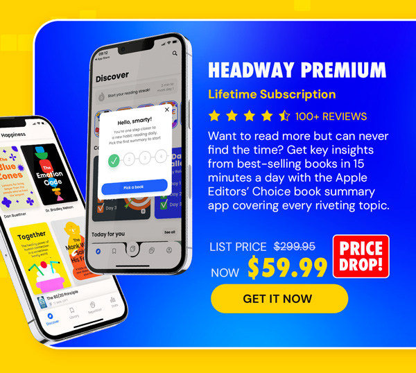 Headway Premium: Lifetime Subscription
