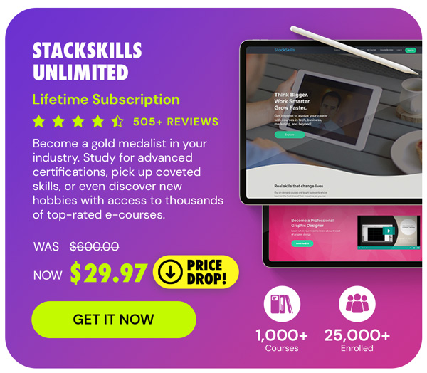 StackSkills Unlimited: Lifetime Access