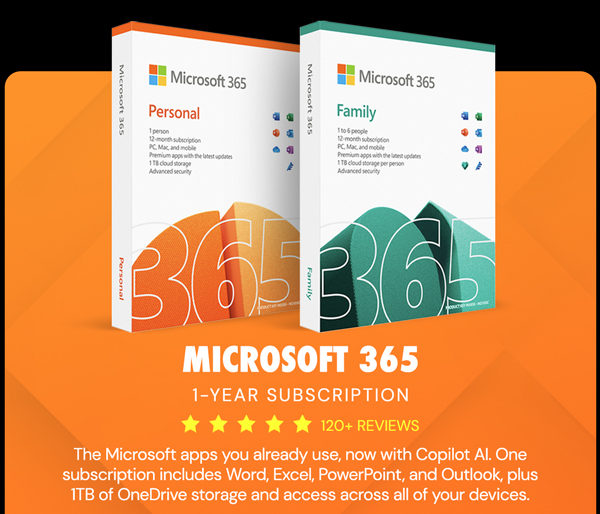 Microsoft 365: 1-Year Subscription