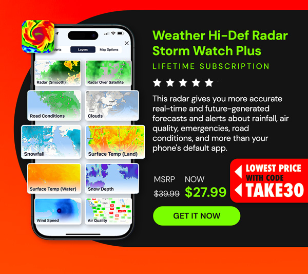 Weather Hi-Def Radar Storm Watch Plus: Lifetime Subscription