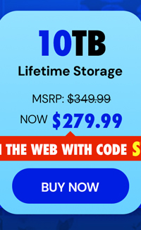 Internxt Cloud Storage Lifetime Subscription: 10TB Plan