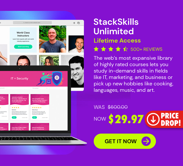 StackSkills Unlimited: Lifetime Access