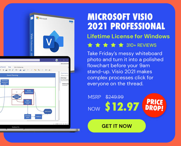 Microsoft Visio 2021 Professional: Lifetime License for Windows
