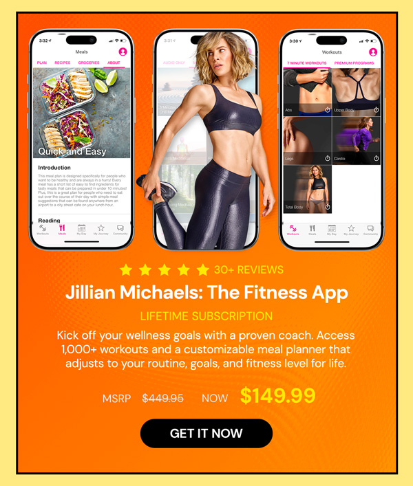Jillian Michaels: The Fitness App (Lifetime Subscription)