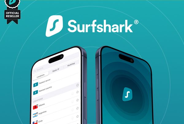 SurfShark VPN Starter Plan: 2-Yr Subscription