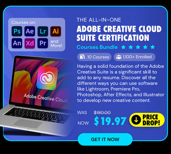 The All-in-One Adobe Creative Cloud Suite Certification Course Bundle