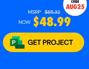 Microsoft Visio or Project 2024 Professional: Lifetime License for Windows