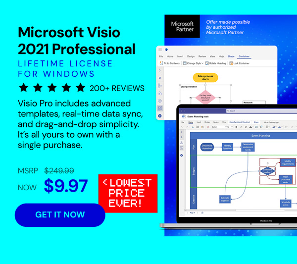 Microsoft Visio 2021 Professional: Lifetime License for Windows