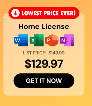 Microsoft Office 2024 Home for Mac or PC: One-Time Purchase