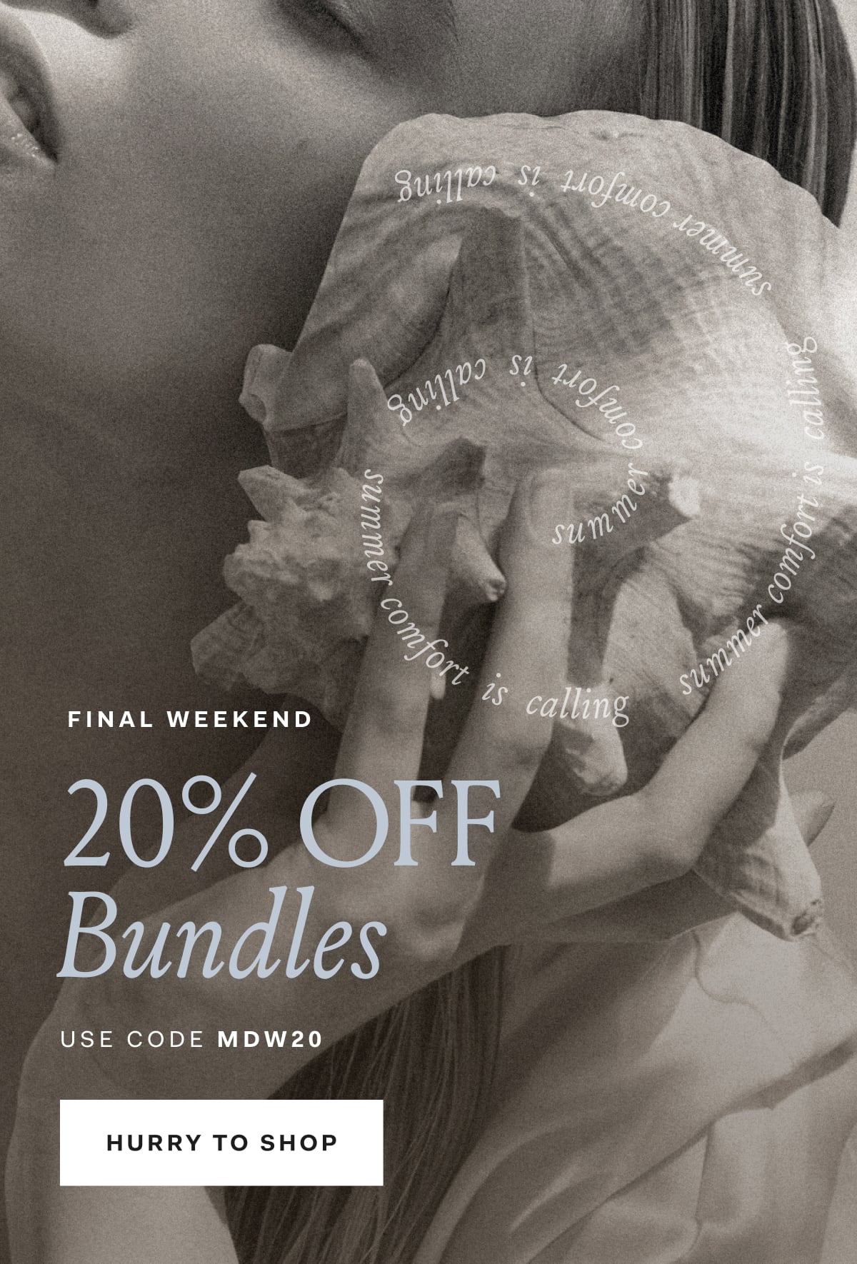 Final Weekend 20% off bundles use code mdw20 hurry to shop