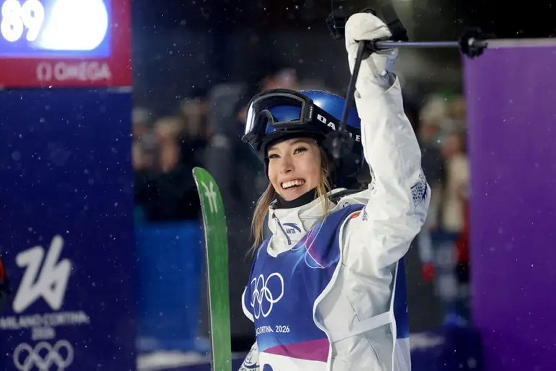 Eileen Gu, amid Olympic cameras and controversy, is living in a unique reality