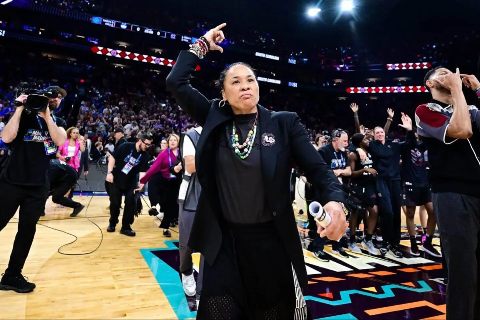 Dawn Staley isn’t here for the drama. She’s here to protect the game