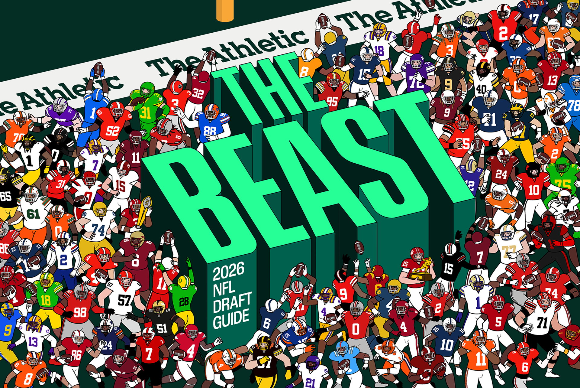 “The Beast,” — the most comprehensive NFL Draft guide available.