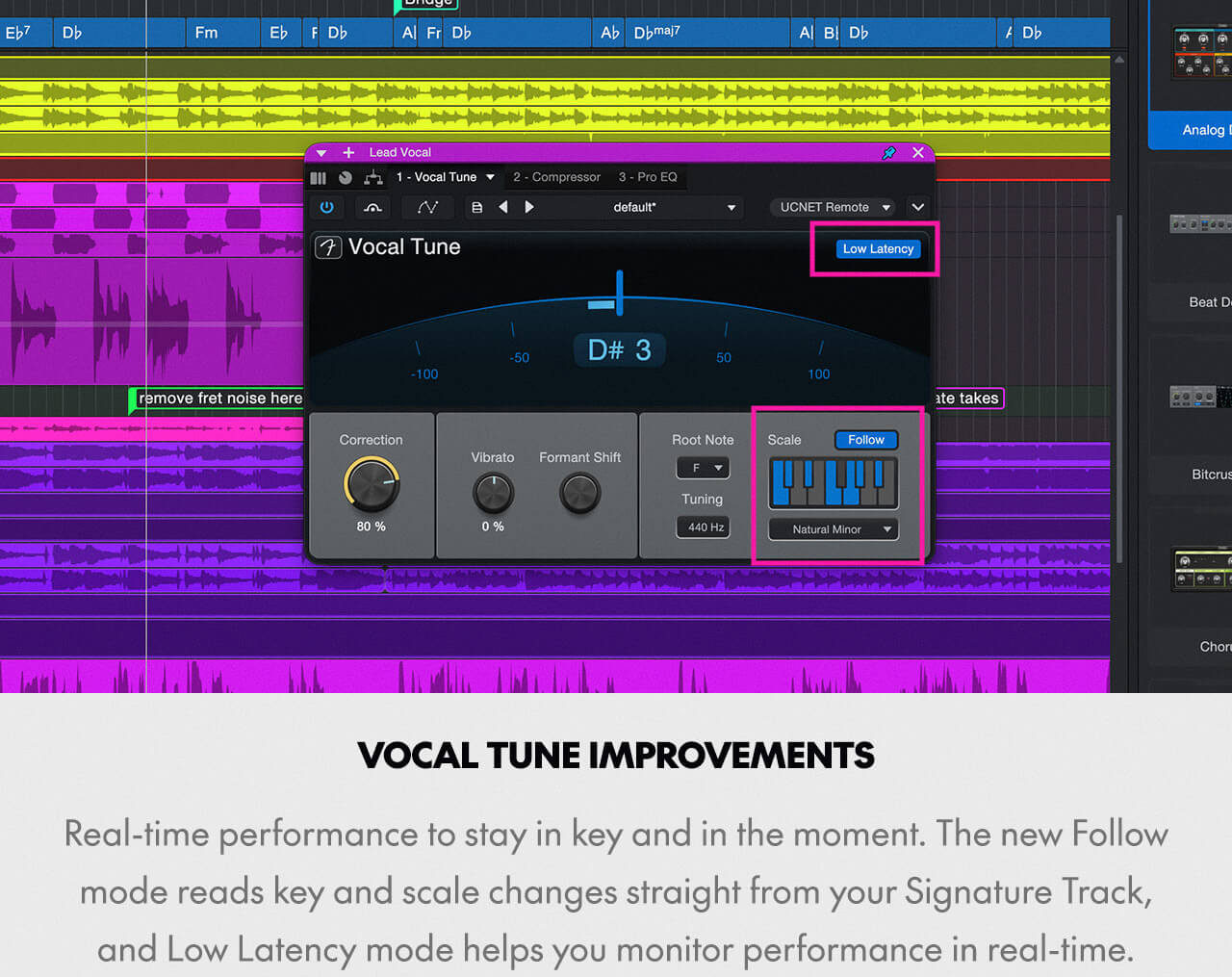 Vocal Tune Improvements Learn More