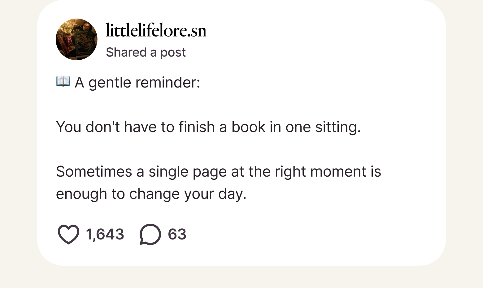 Post from littlelifelore.sn