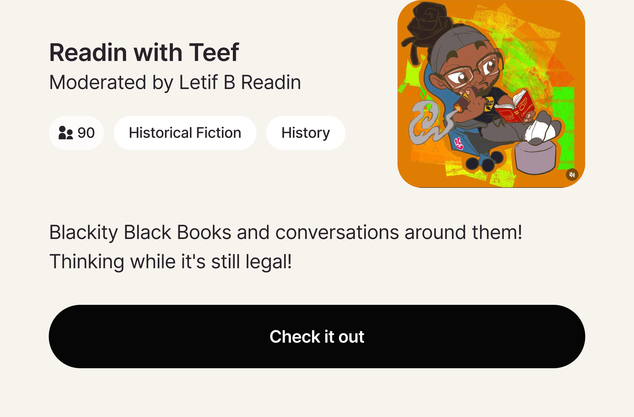 Readin with Teef