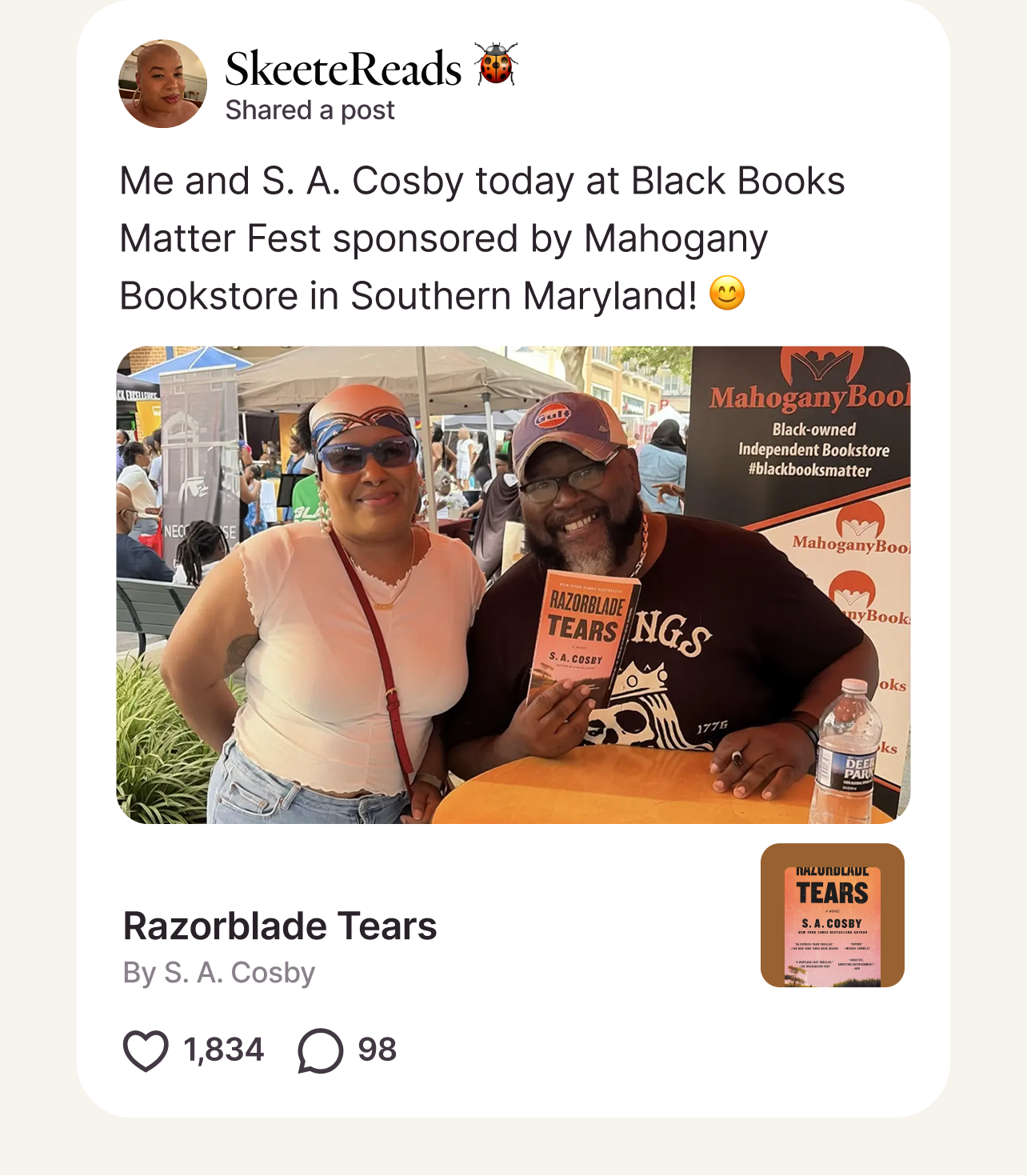 Post from SkeeteReads🐞