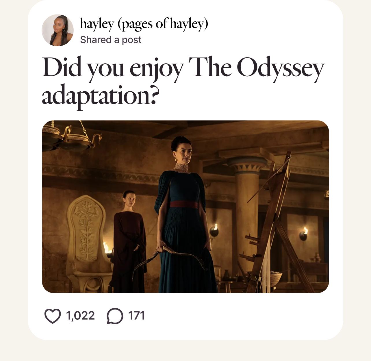 Post from hayley (pages of hayley)
