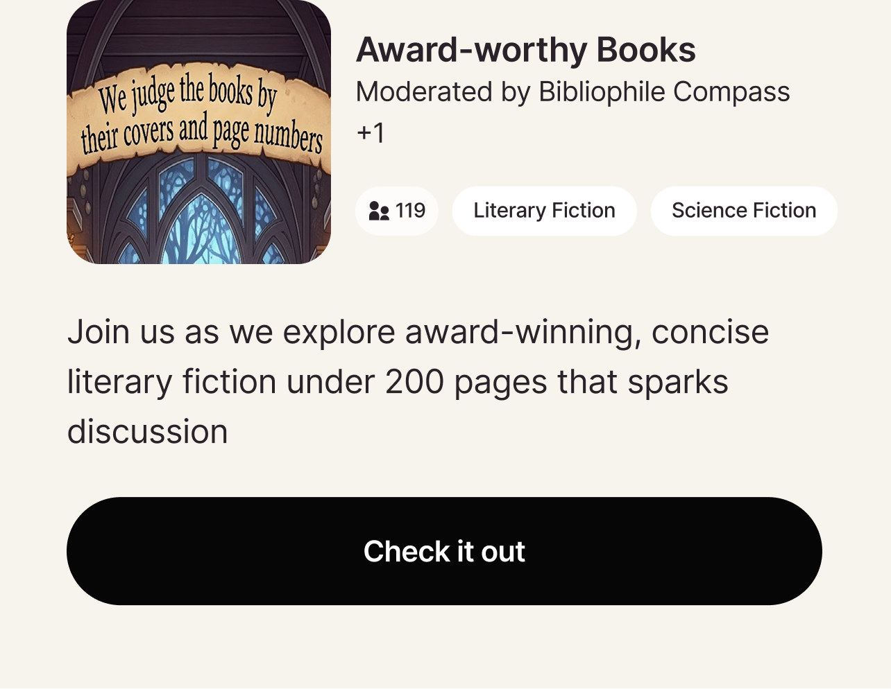 Award-worthy Books