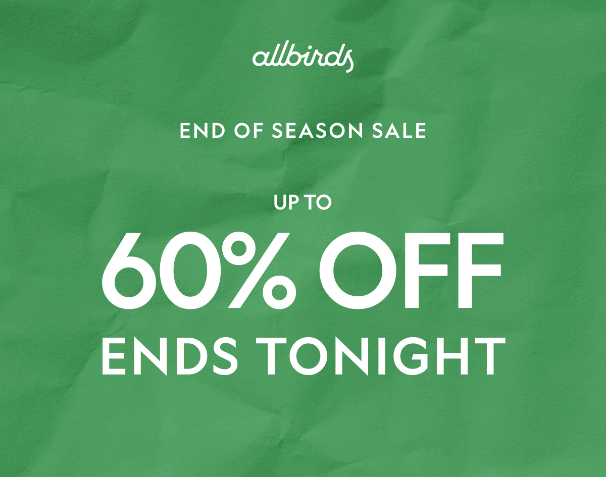 End Of Season Sale