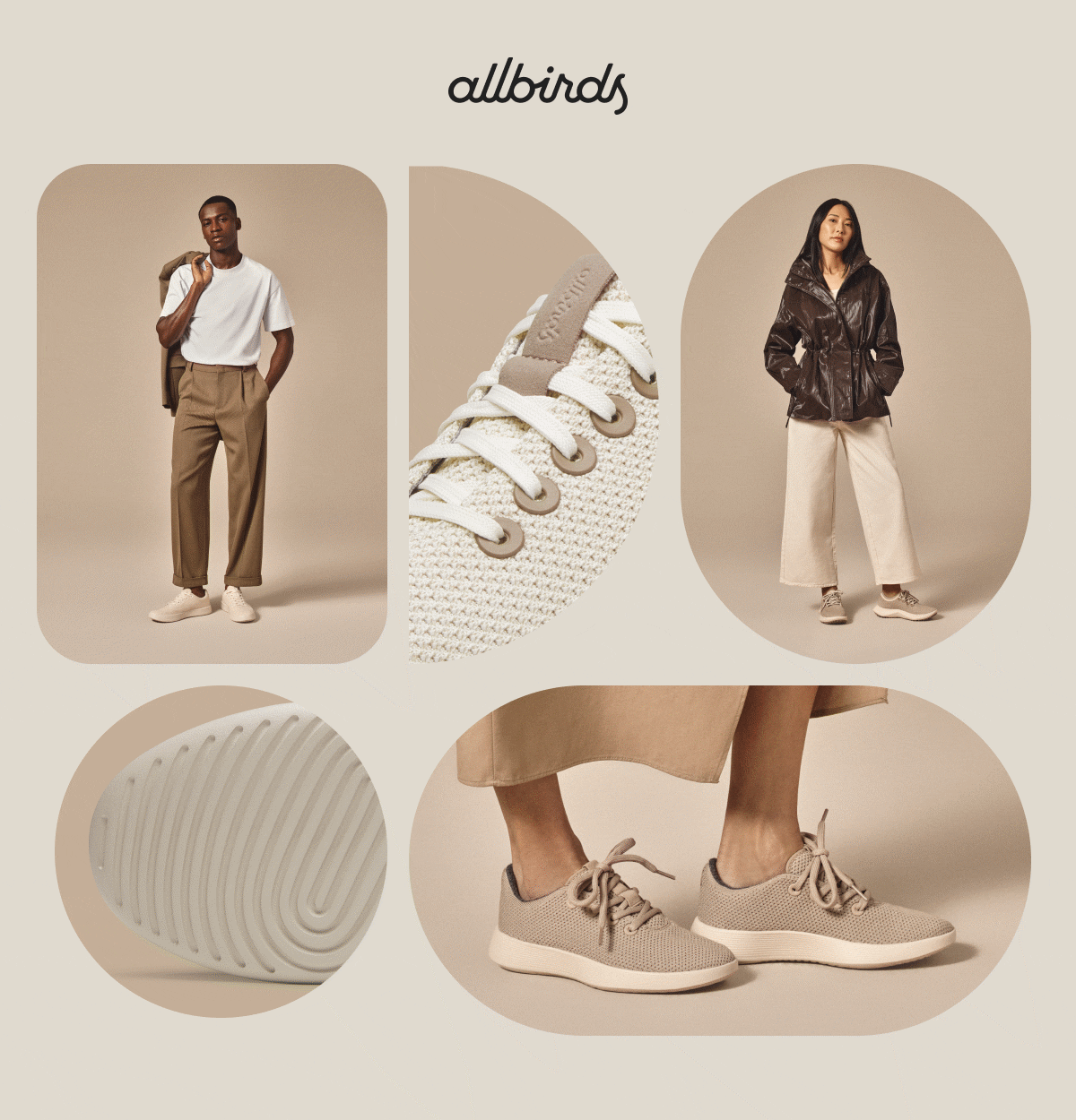 Beige Colorway Shoes