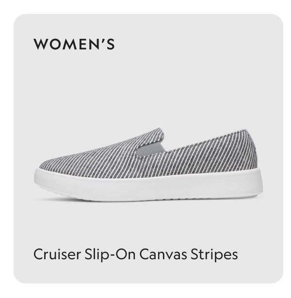Cruiser Slip-on Canvas Stripes