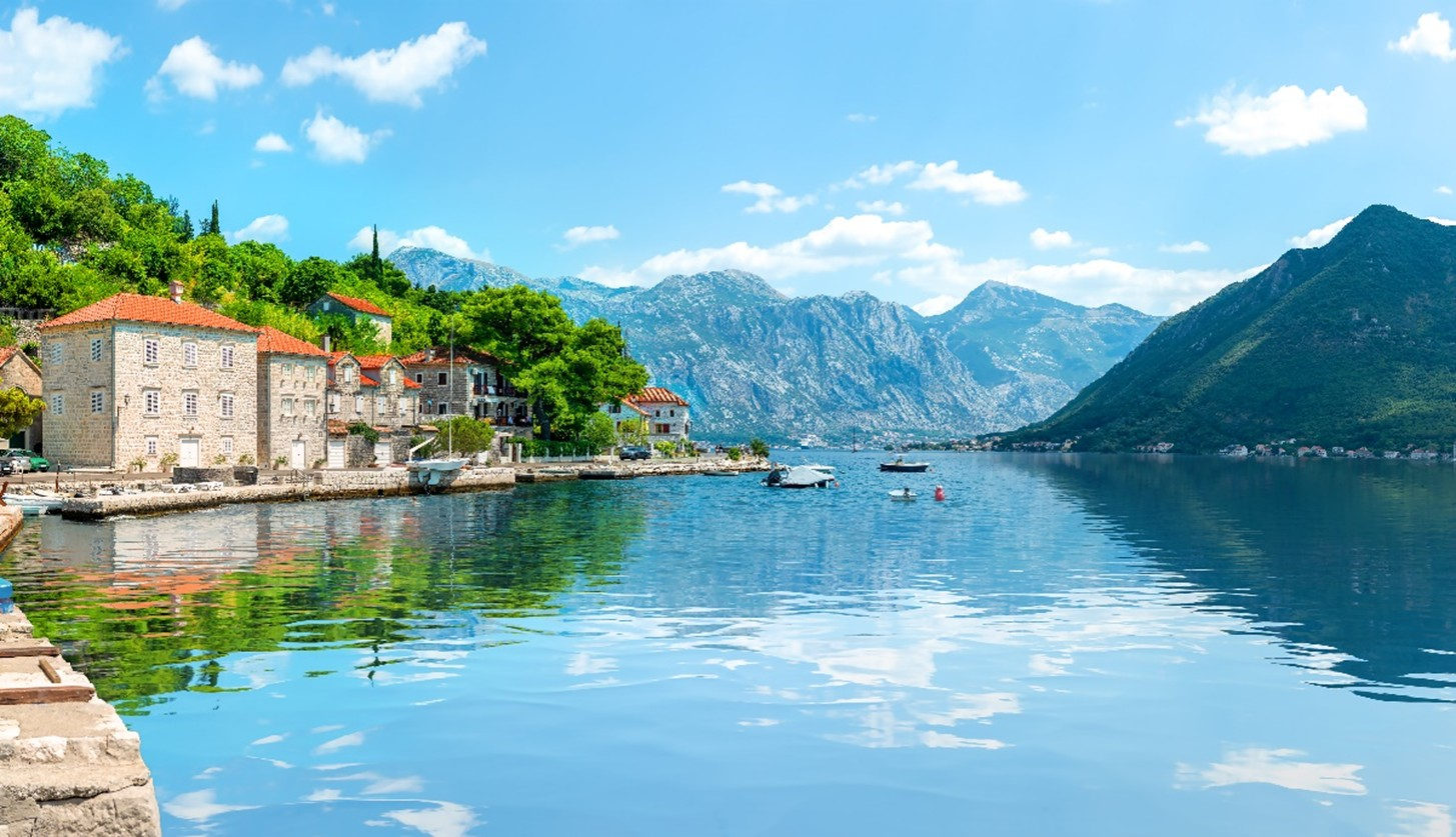 Bay of Kotor on Montenegro’s Adriatic coast