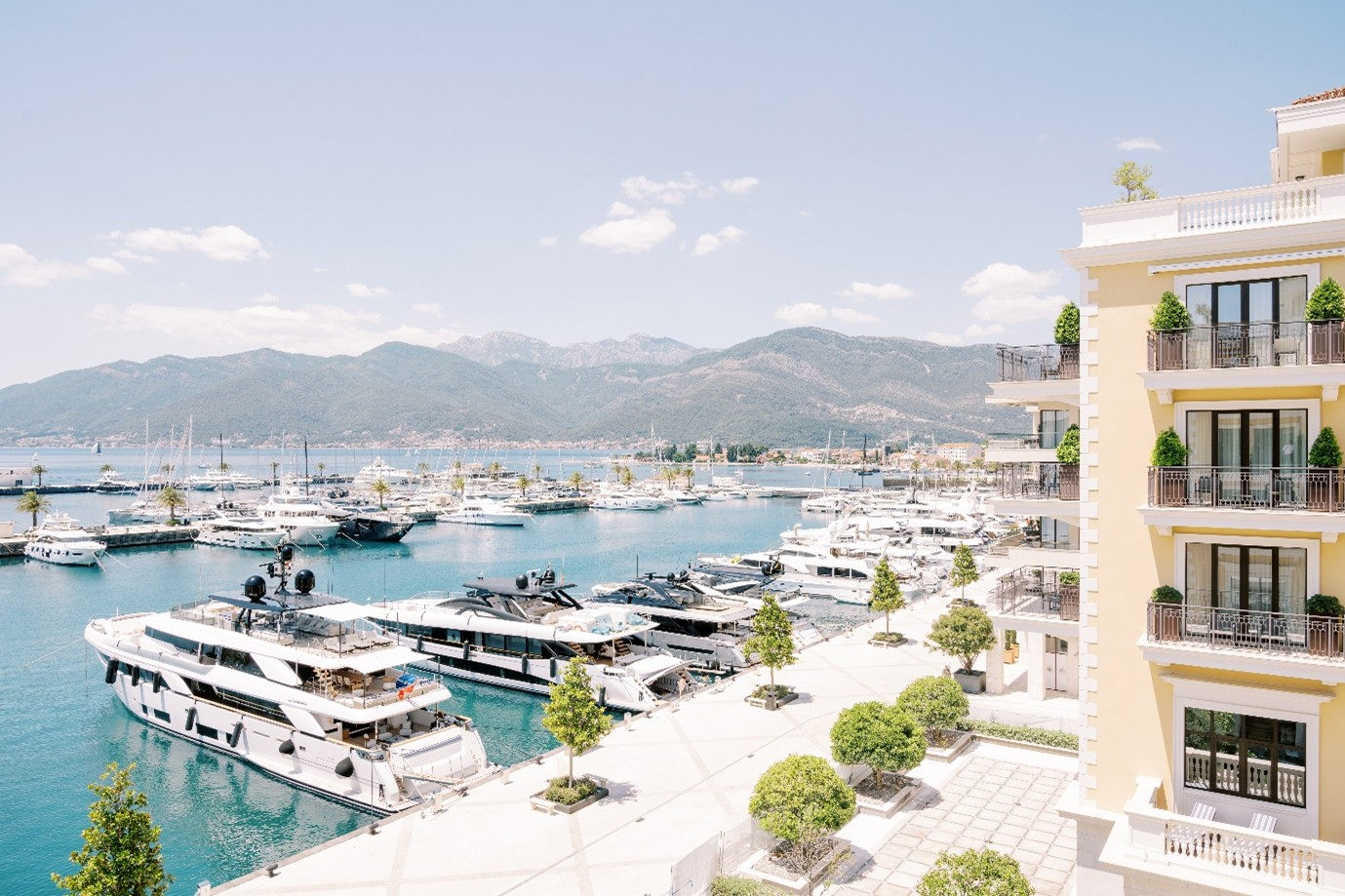 Porto Montenegro luxury marina and residences