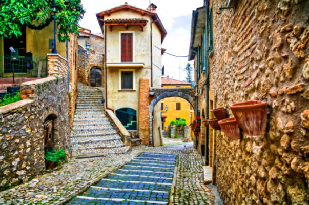 Chip and Shonna in Italy