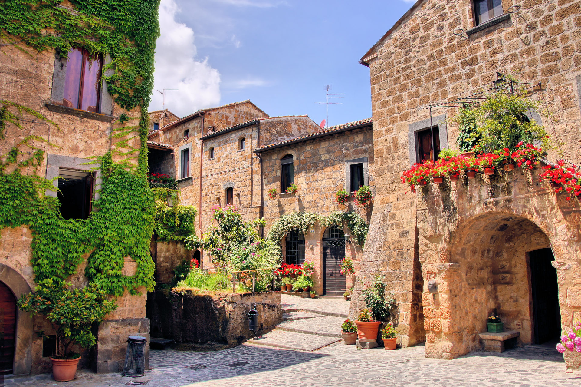 Tuscan hill town